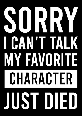Favorite Character Died Tv