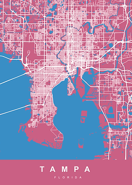 TAMPA Art Map Florida
