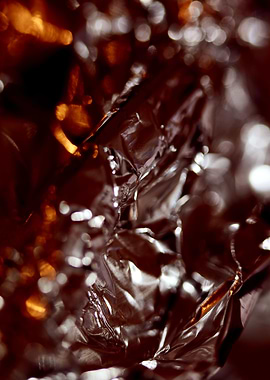 Aluminum foliage abstract