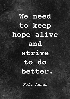Kofi Annan Quote D004
