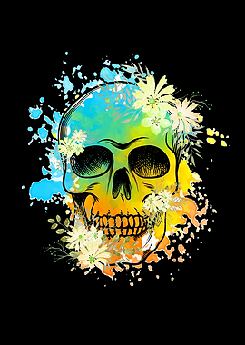 Skull Flowers