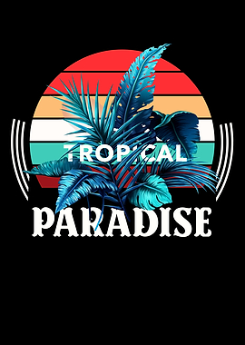 Tropical Paradise Retro