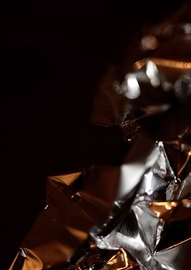 Aluminum foliage abstract