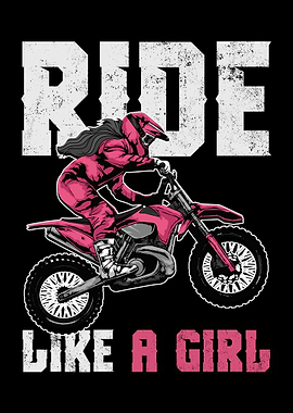 Motocross Dirt Bike Biker