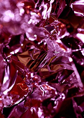 Alu folie trippy abstarct