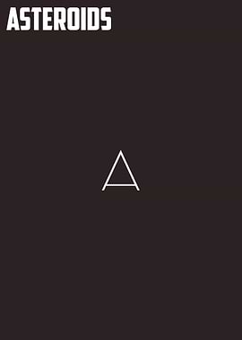 Asteroids minimalistic