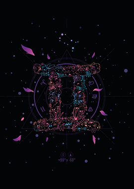 Zodiac Flower Gemini