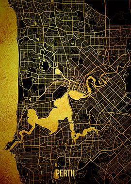 Perth gold map