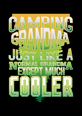 Camping Grandma