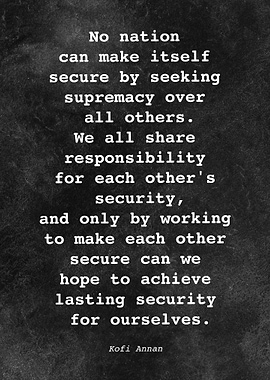 Kofi Annan Quote D019