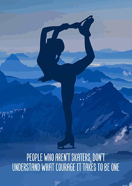 Figure Skating Wall Decor