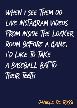 DANIELE DE ROSSI Quote