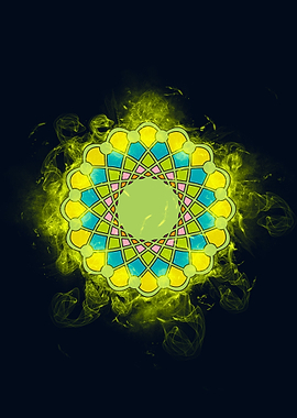 abstract element smoke