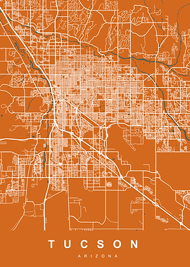 TUSCON Art Map Arizona