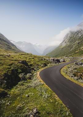 Winding Mountain Road