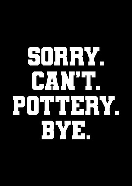 Pottery Ceramics Artist