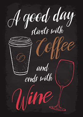 Good Day Coffee Wine