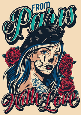 poster tatto girls