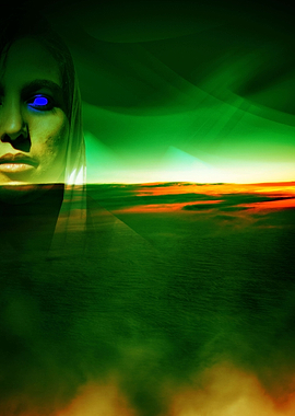 the lady in the dust