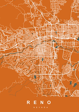 RENO Art Map Nevada