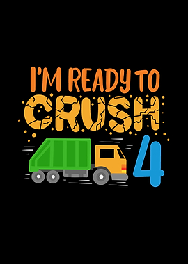 4th Birthday Garbage Truck