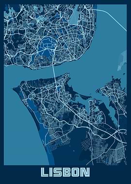 Lisbon Peace City Map