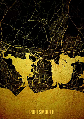 Portsmouth gold map
