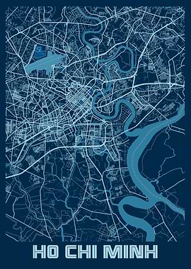 Ho Chi Minh Peace City Map