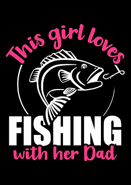 This girl loves fishing wi
