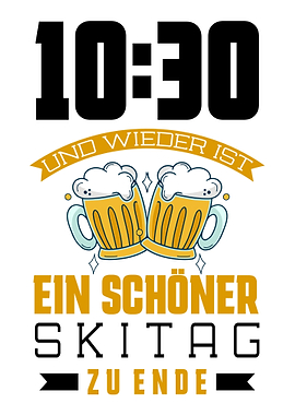 Toller Ski fahren Spruch