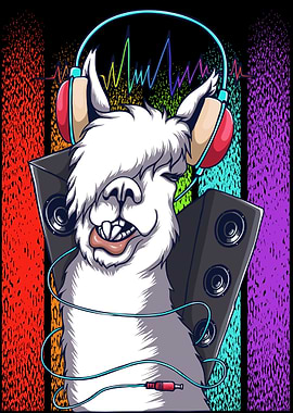 Party Lama listen to Music