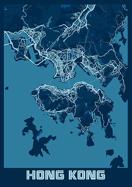 Hong Kong Peace City Map