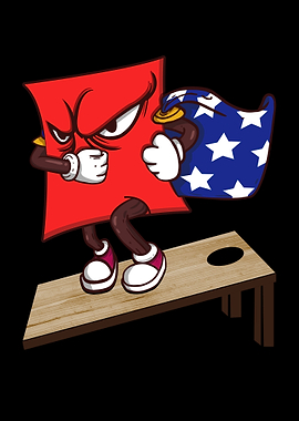 Cornhole Funny Player Gift