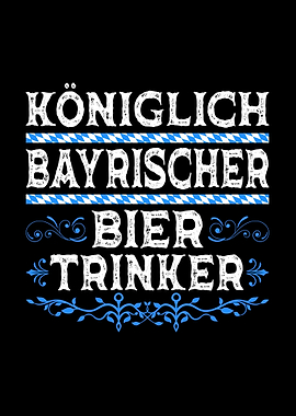 Bayrischer Bier Trinker