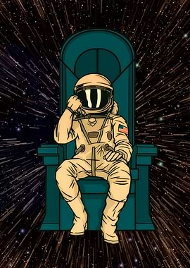 Astronaut Throne Space
