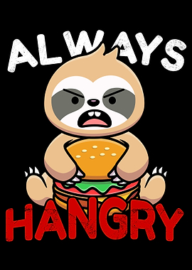 Hangry Sloth Burger