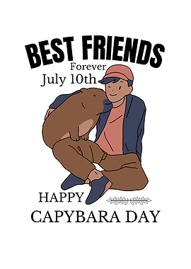 BEST FRIENDS CAPYBARA