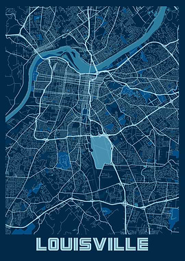 Louisville Peace City Map