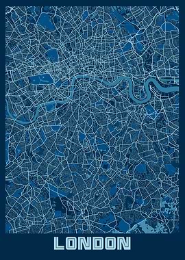 London Peace City Map