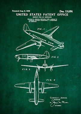 81 1939 Lockheed Airplane