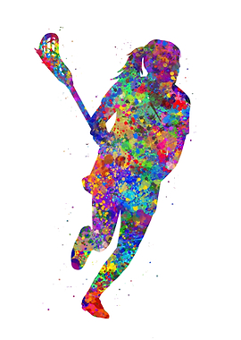Lacrosse player