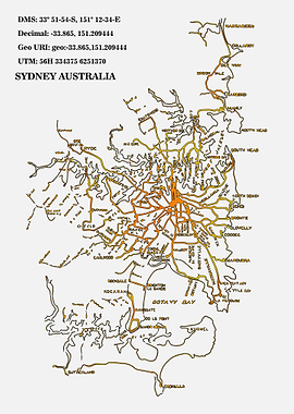 Maps Sydney
