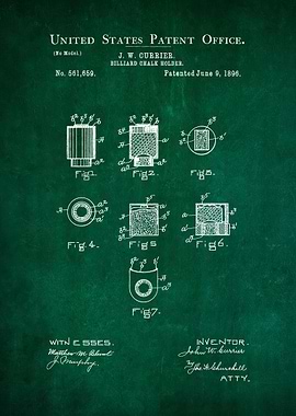 39 Billiard Chalk Holder