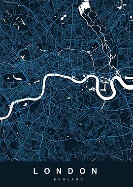 LONDON Art Map England