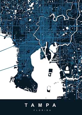 TAMPA Art Map Florida