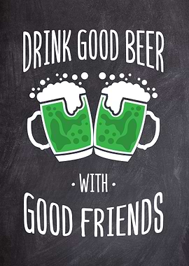 Beer Irish Wall Art Decor