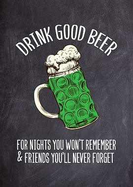 Beer Irish Wall Art Decor