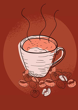 Morning Coffee paint