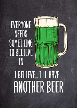 Beer Irish Wall Art Decor