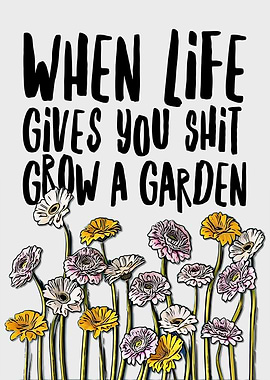 Cool Gardening Wall Art